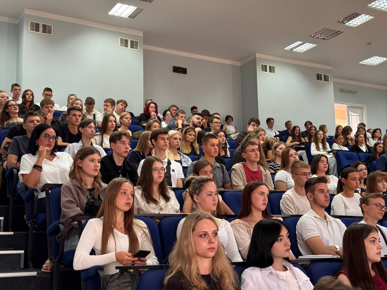 На юридическом факультете состоялась встреча с первокурсниками