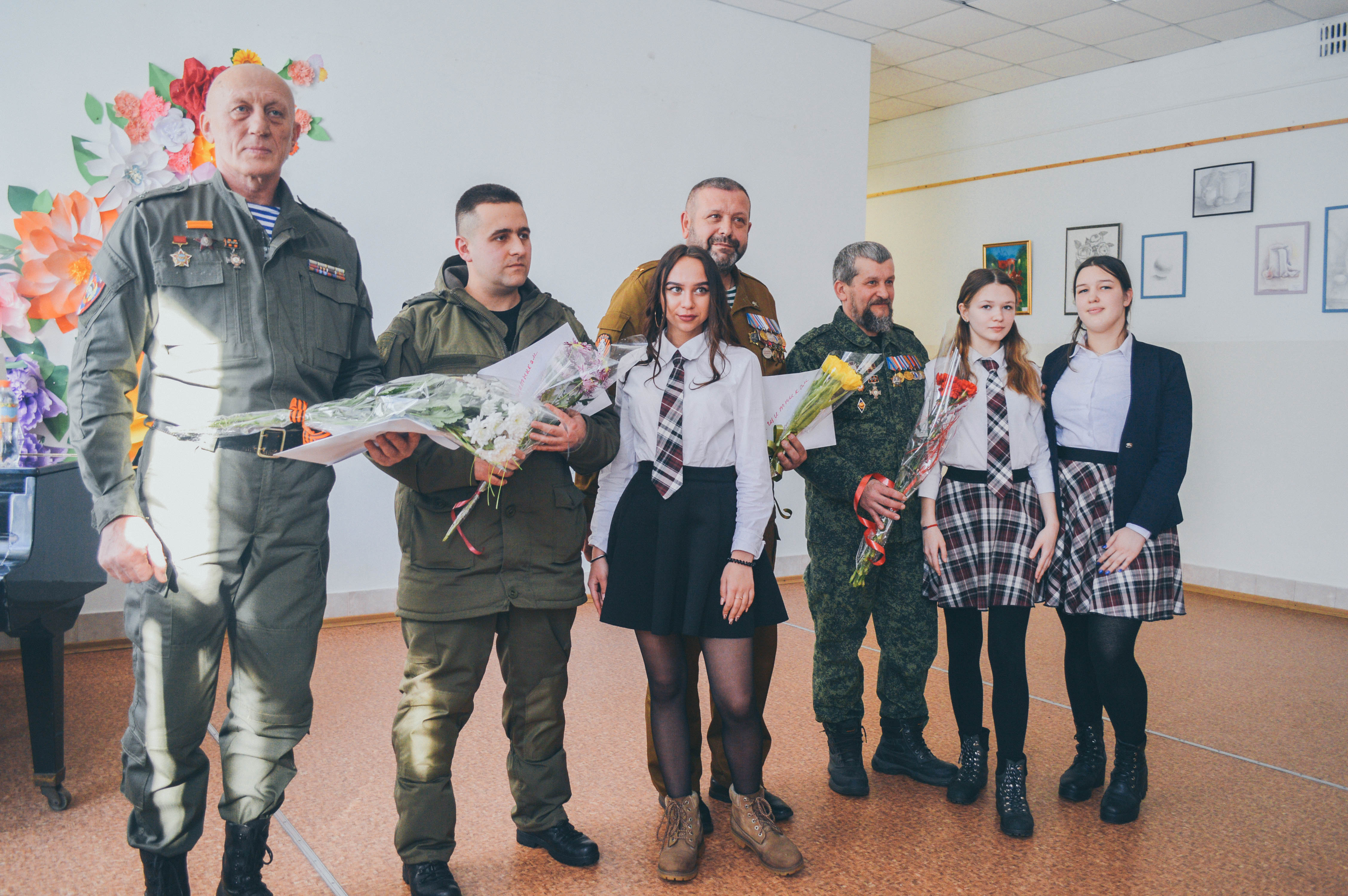 В многопрофильном лицее ДонНУ прошло мероприятие, посвященное 31-ой годовщине вывода войск из Афганистана