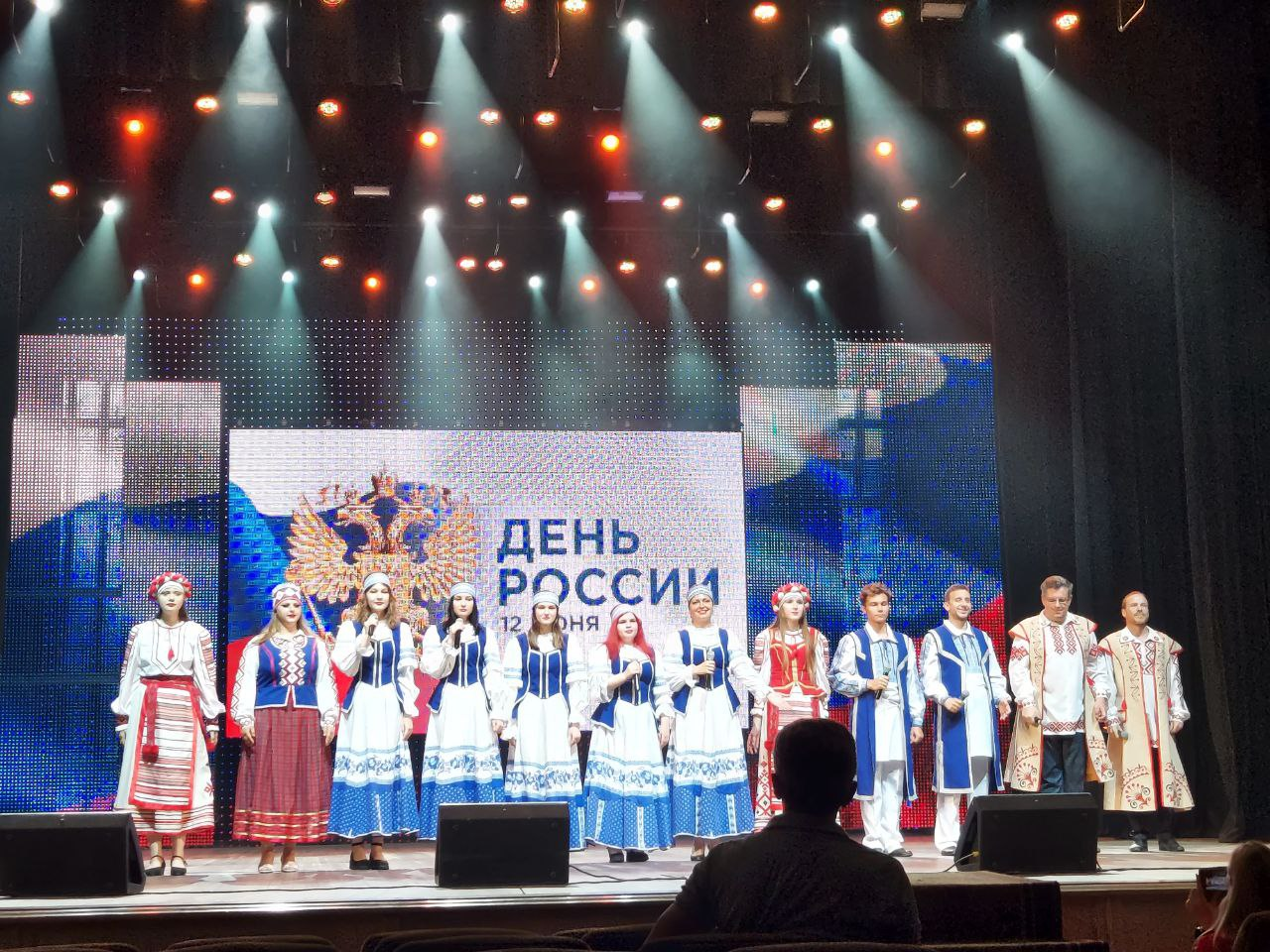 Студенты Института педагогики приняли участие в акции «Моя ненаглядная Русь!»