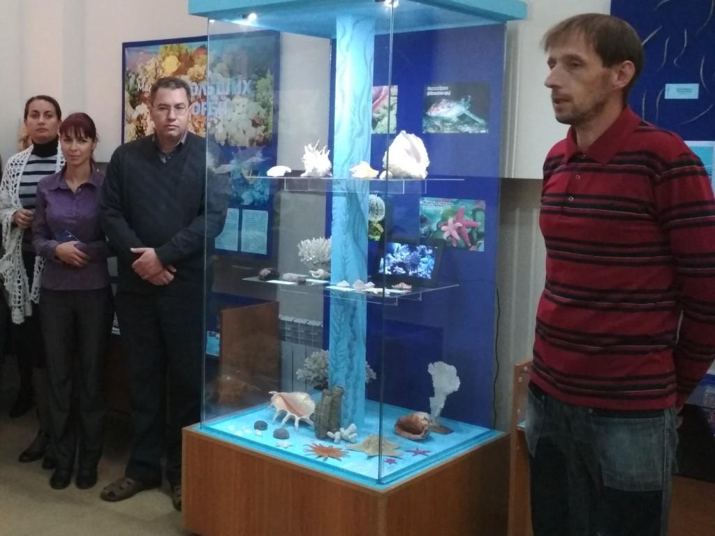 Биологи побывали на специализированной выставке в Республиканском краеведческом музее 