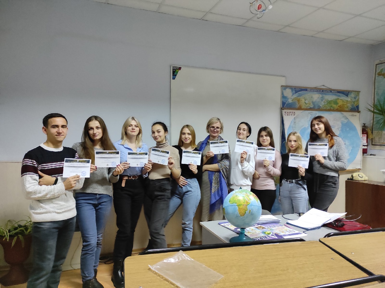 На экономическом факультете ежегодно проходит просветительская акция «Географический диктант»