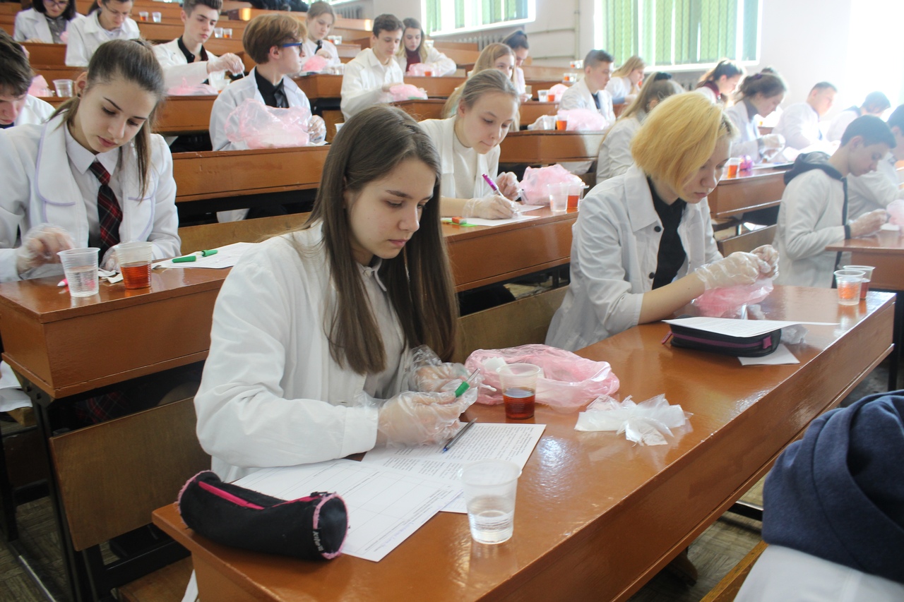 На биологическом факультете прошел заключительный этап Республиканской олимпиады по биологии
