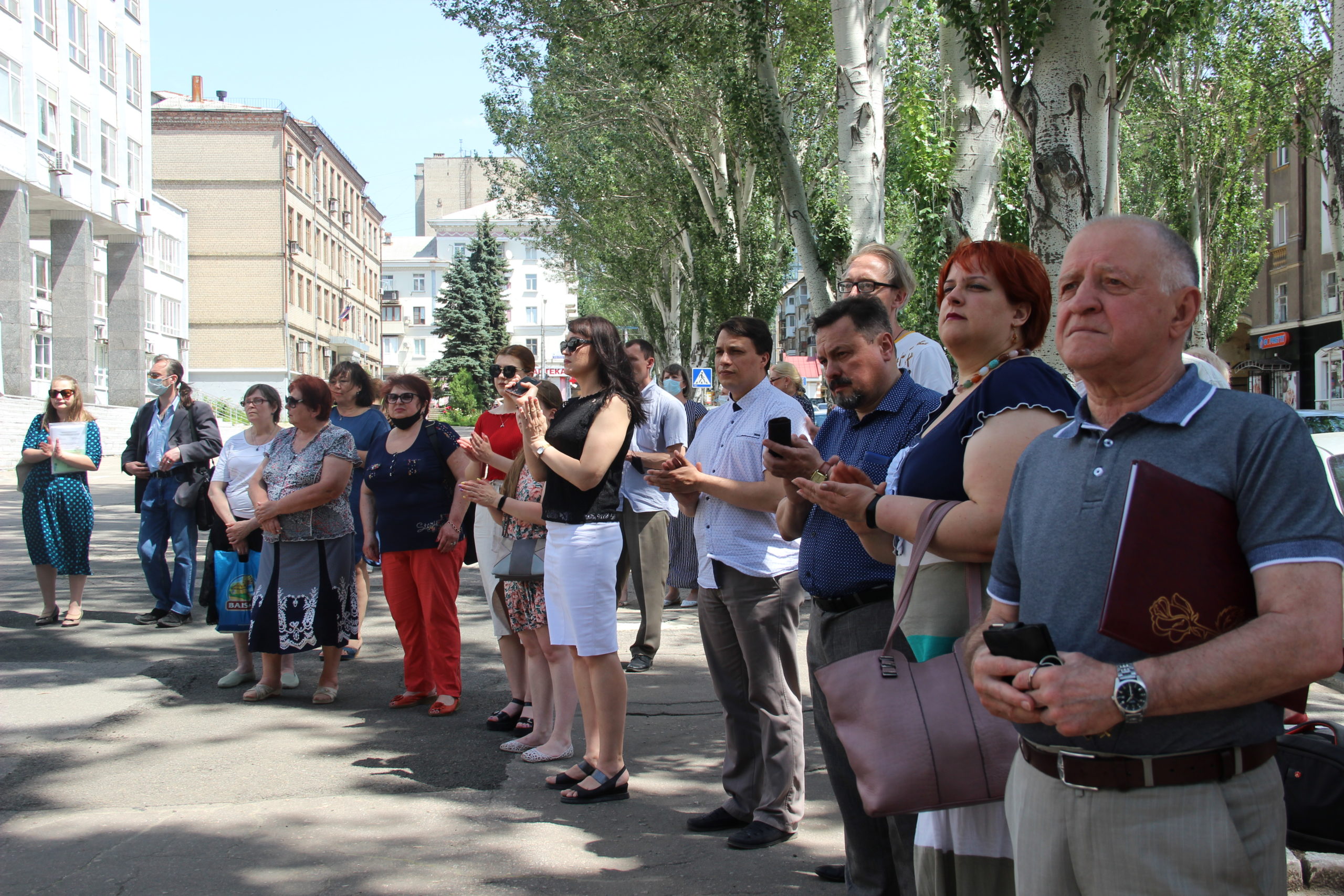 В ДонНУ прошел митинг памяти, посвященный 80-летию со дня начала Великой Отечественной войны
