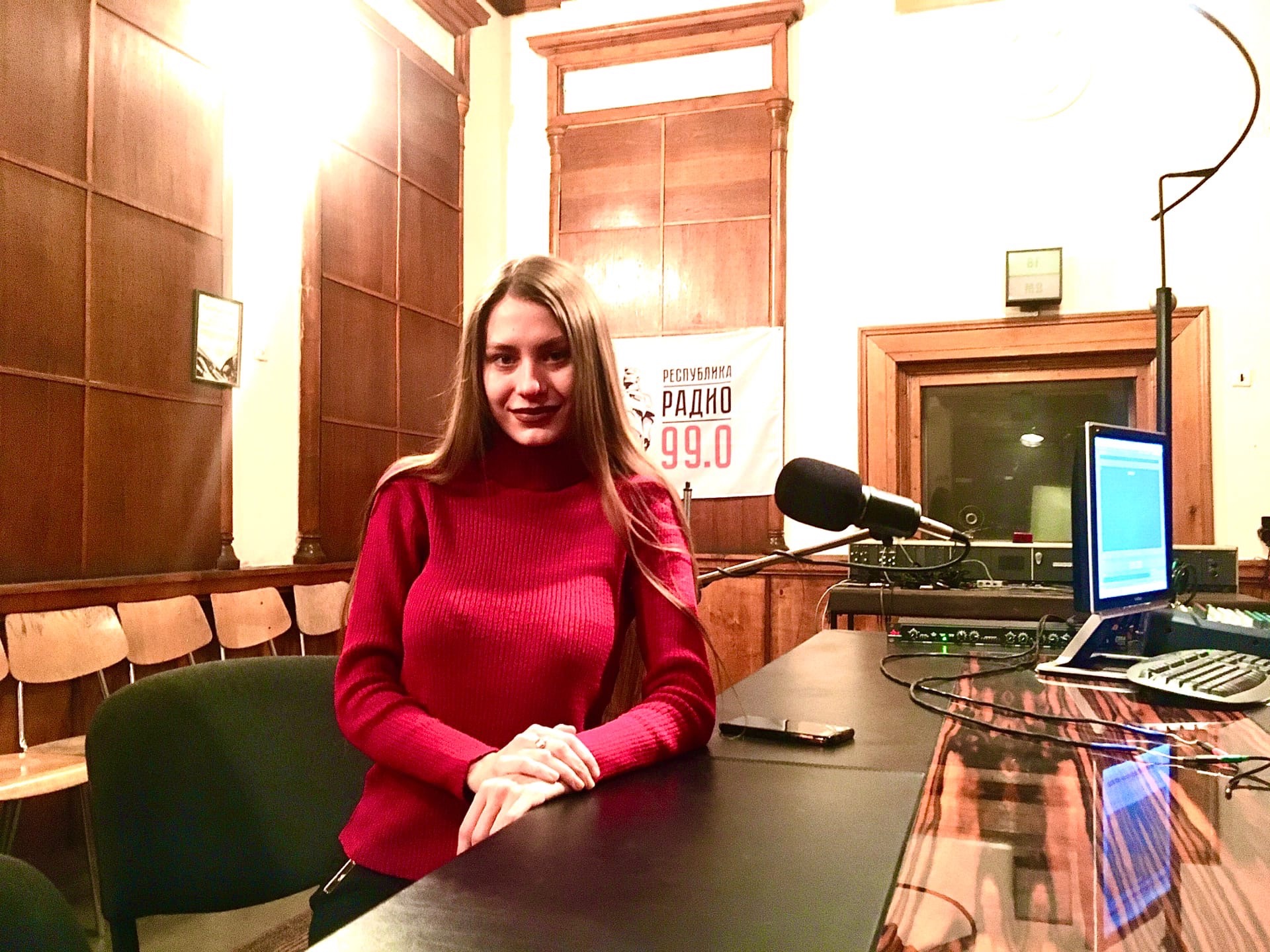 Студентка юридического факультета Юлия Гокунь в гостях программы «Образование. Наука. Карьера»