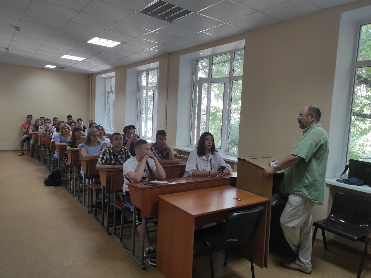 На историческом факультете состоялась встреча с будущими студентами