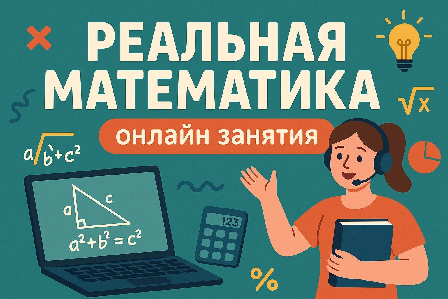 Математический центр ДонГУ приглашает на онлайн-занятия по математике